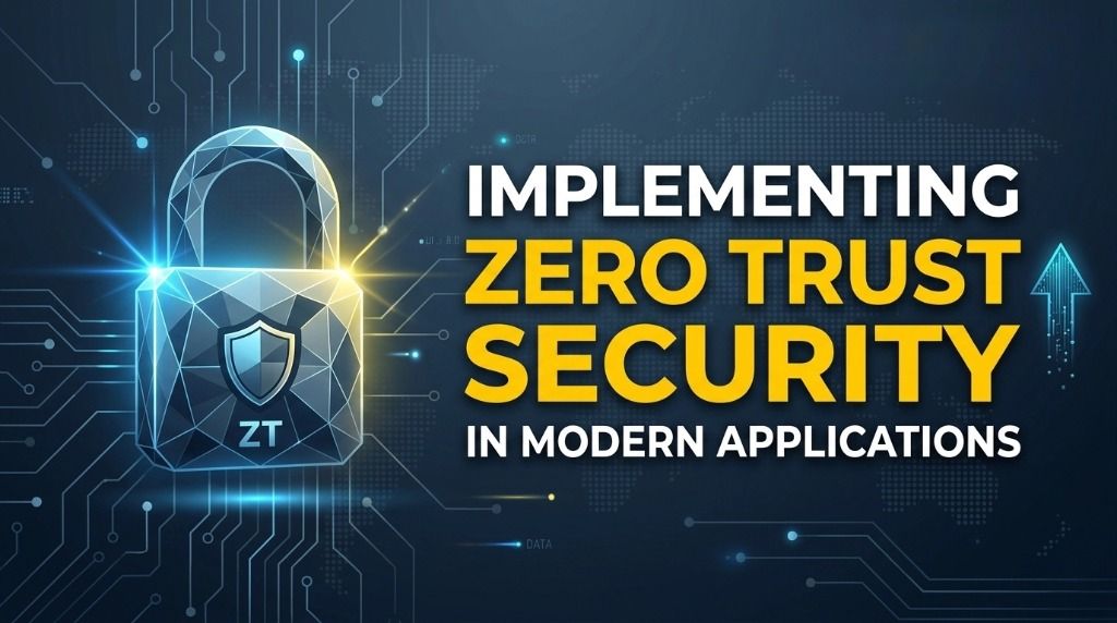 Implementing Zero Trust Security in Modern Applications