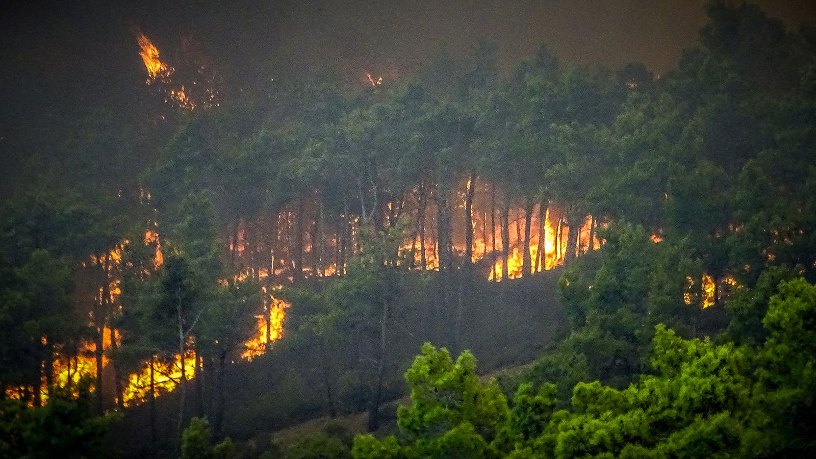 Wildfires in Greece