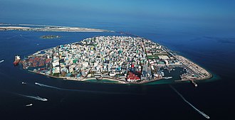Threatened by rising sea levels, the Maldives is building a floating city