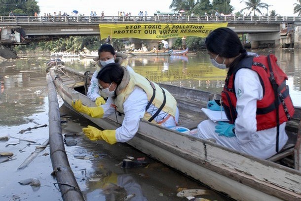 Marilao River Water Pollution in Philippines