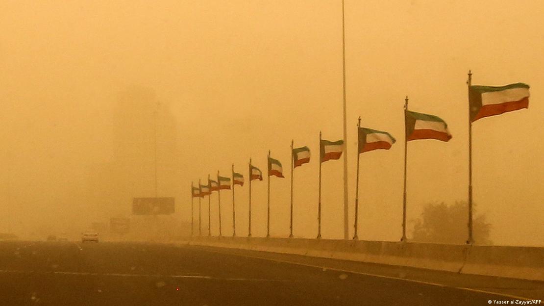 Sand and dust storms have become more frequent in Kuwait