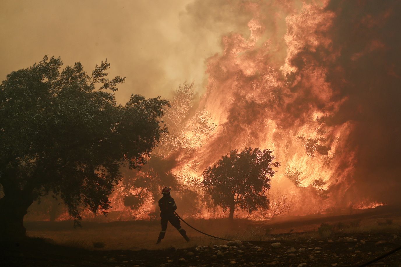 Wildfires in Spain
