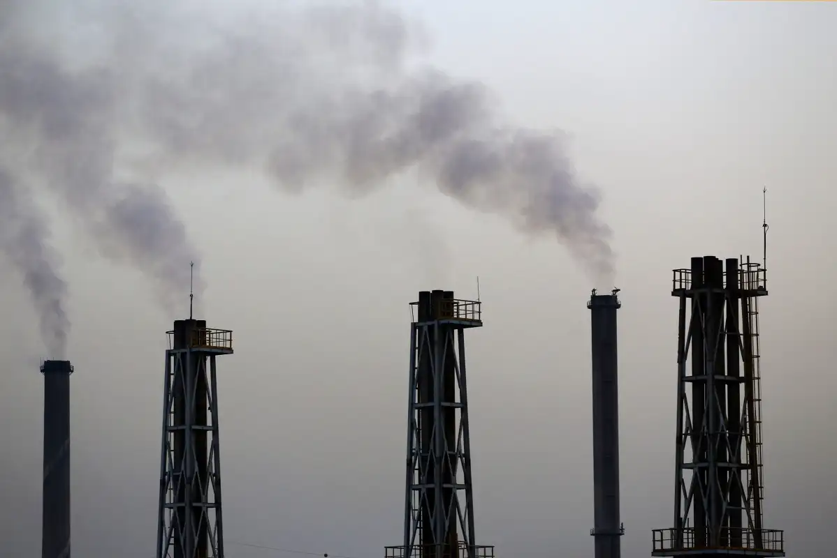 A general view taken on September 13, 2017 shows the Electric Power Station in Baghdad.