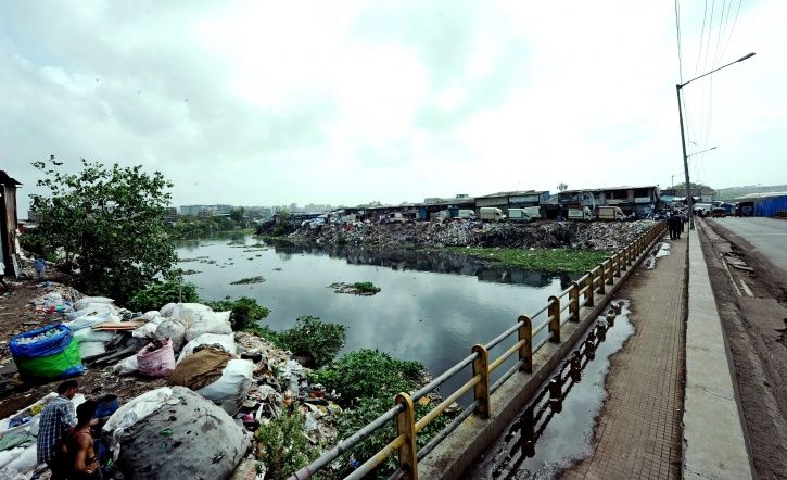 river has been polluted by dumping of industrial waste, raw sewage, organic waste and municipal waste.