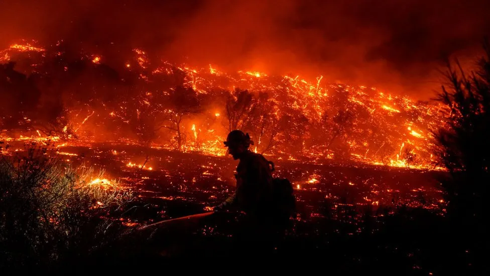 Forest fires in Canada