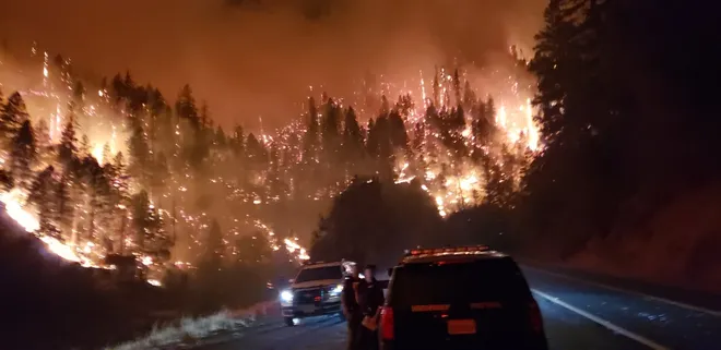 Monument Fire