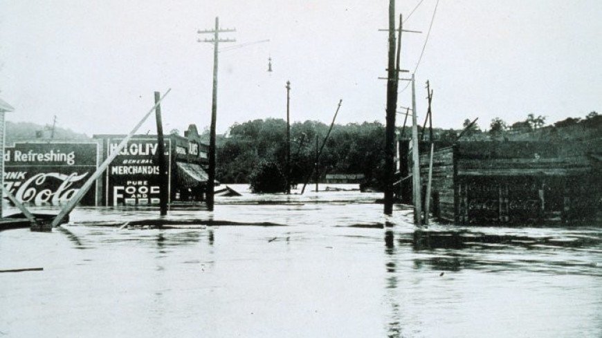 It is believed that the largest flood in the world occurred in 1931 in China.