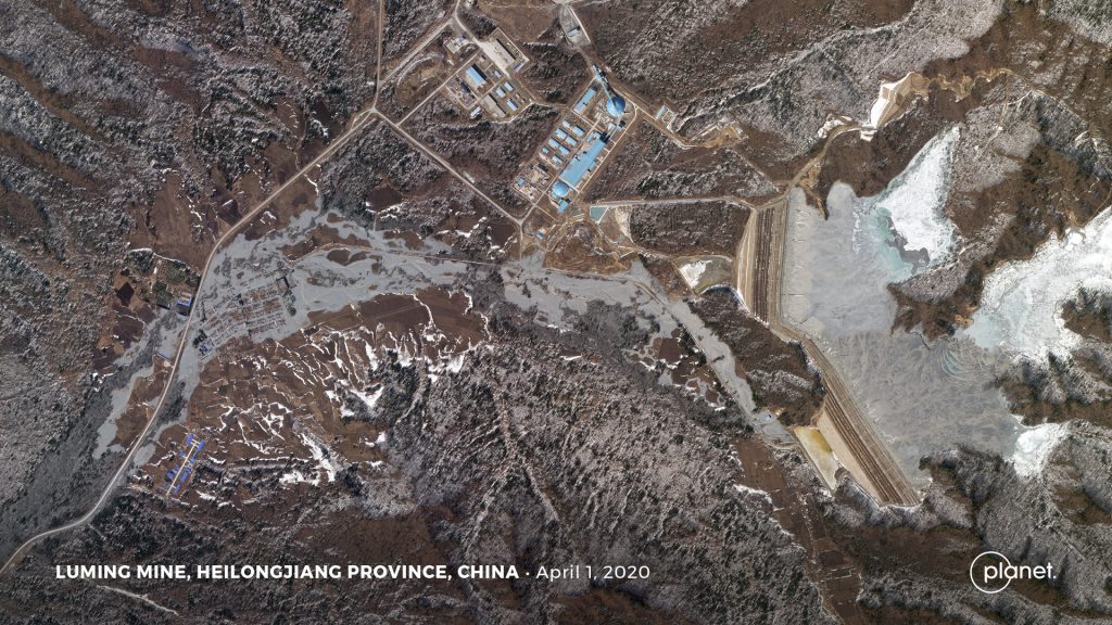 Aftermath of the Luming Mine accident