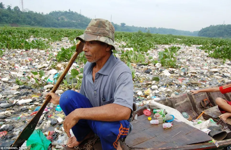 Pollution in the Citarum River