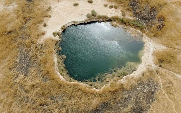 Dry up of Sawa Lake, Iraq