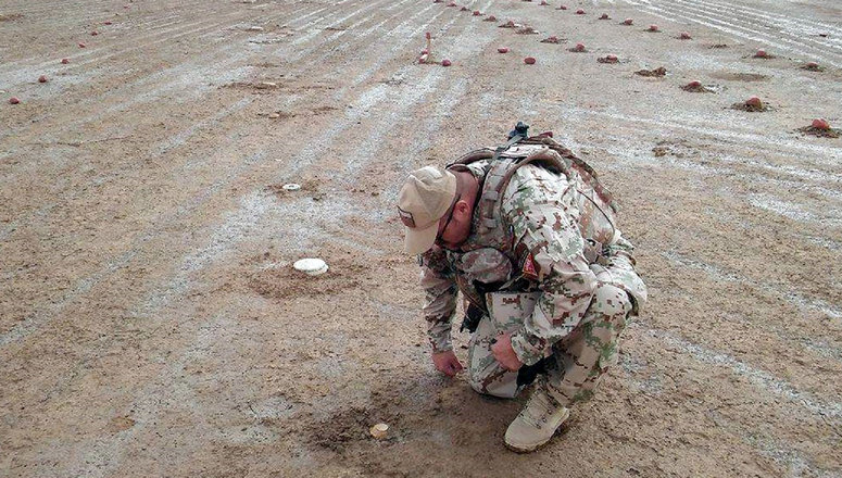 Demining in Iraq