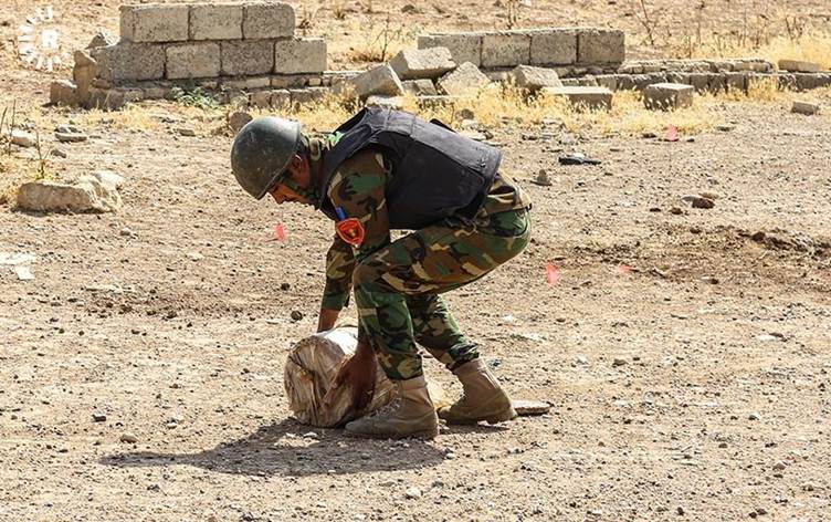 demining in Iraq