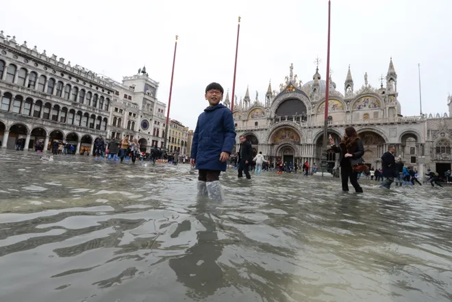 Flooding in Venice