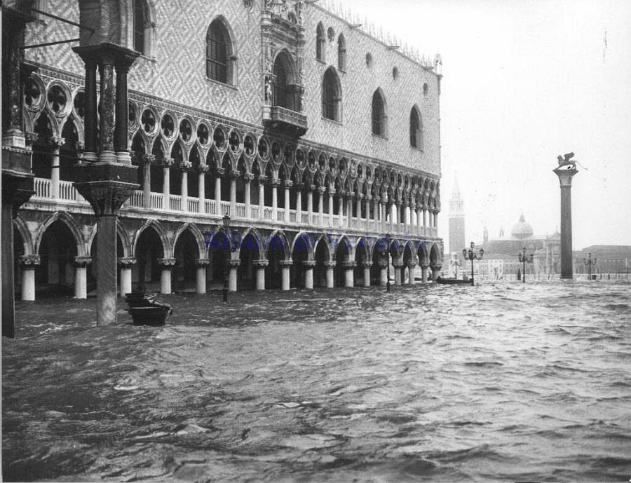 Venice after the flood in 1966