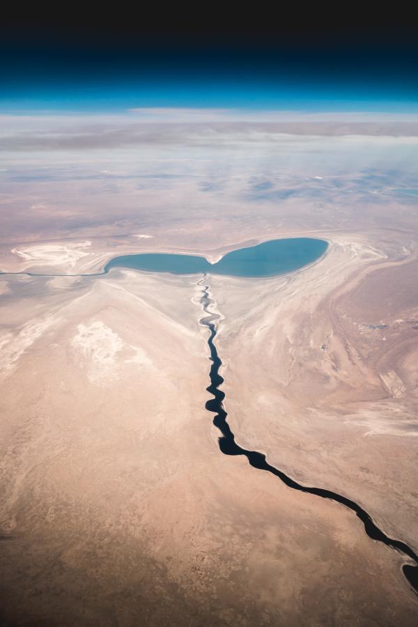 Reducing Aral Sea to a pond