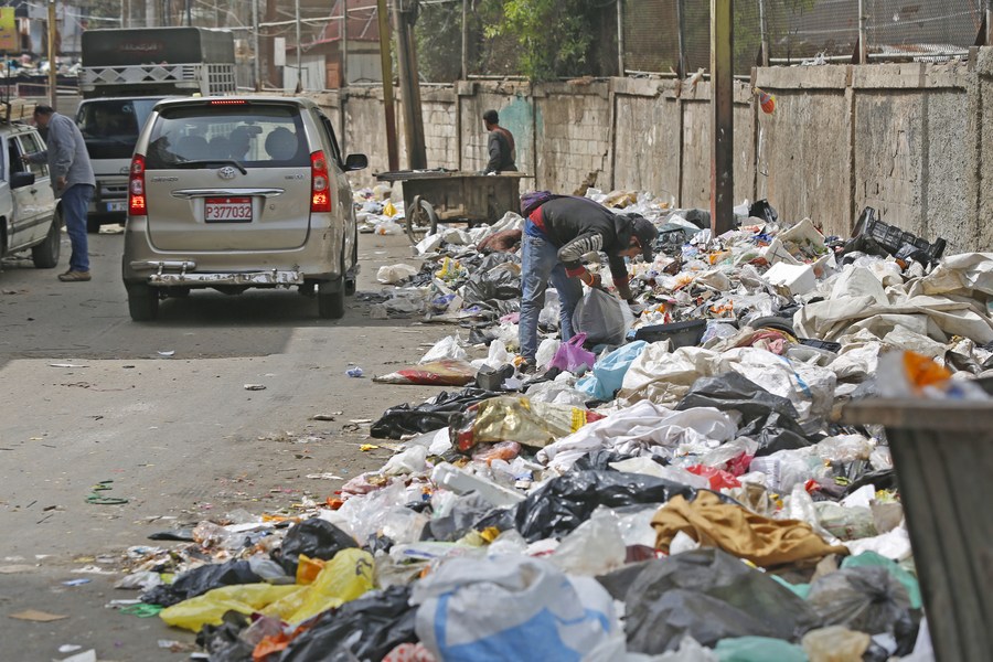 Waste management crisis in Beirut, Lebanon