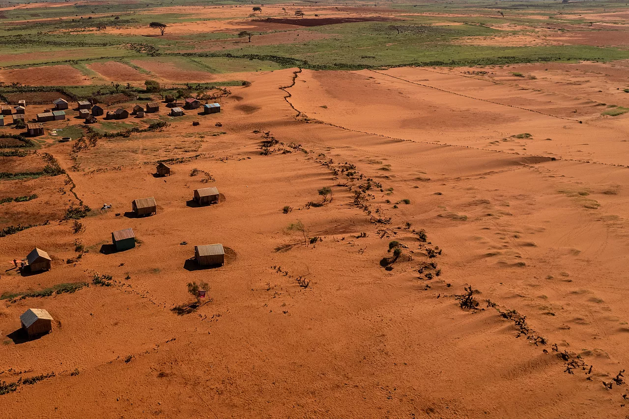 Desertification of Madagascar
