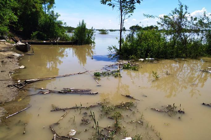 Slowly Dying of Irrawaddy River, Myanmar