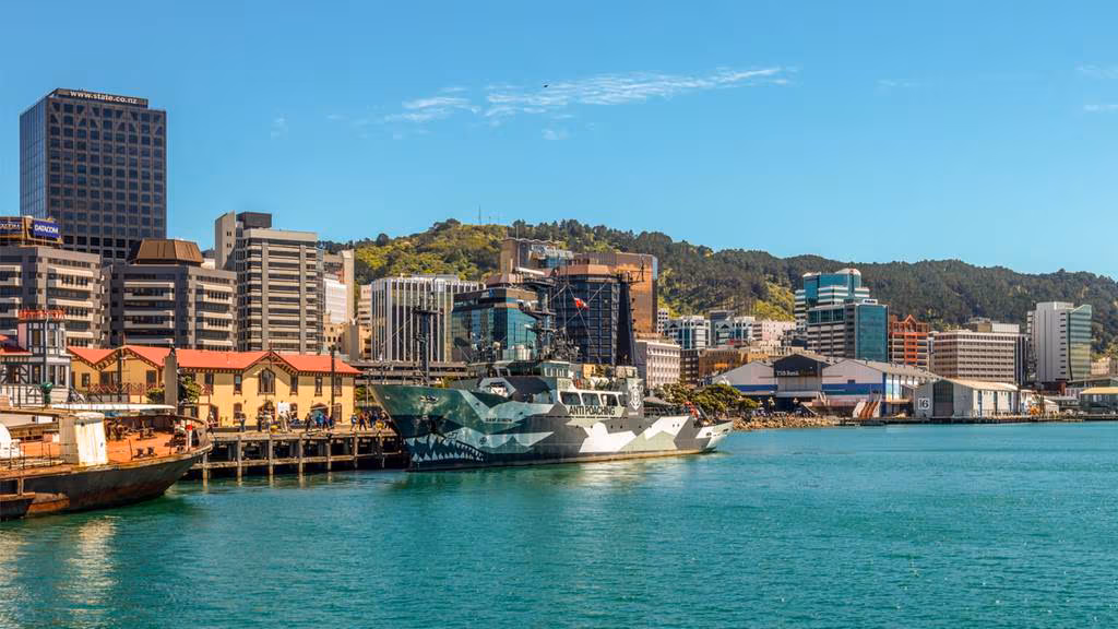 High levels of sediment and toxic contamination in Wellington Harbour, New Zealand
