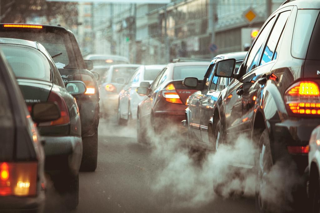 Air pollution in Nigeria is mainly caused by the transport sector.