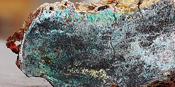 A seabed nodule obtained during a Norwegian Petroleum