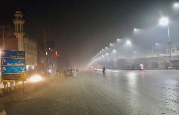 Peshawar severely hit by smog