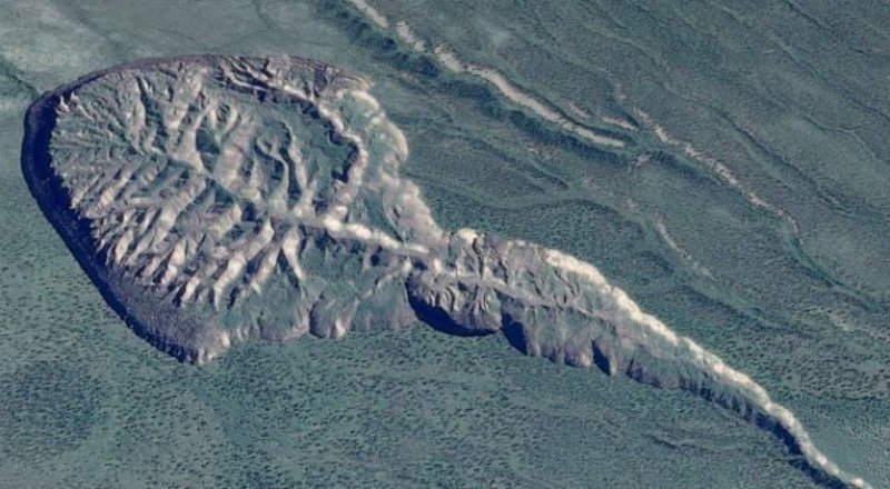 Batagayka crater