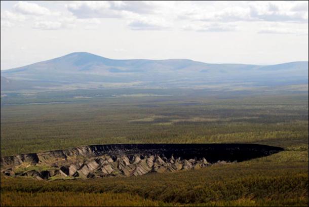 Such 'thermokarst depressions' can be observed in the north of Canada, but Batagaika is two-to-three times deeper