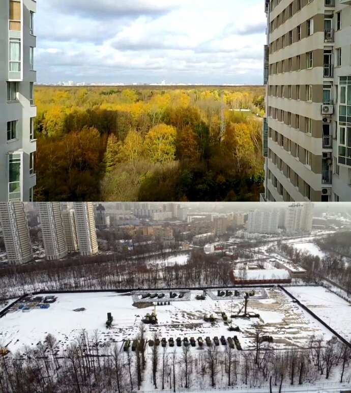 Moscow air defence systems