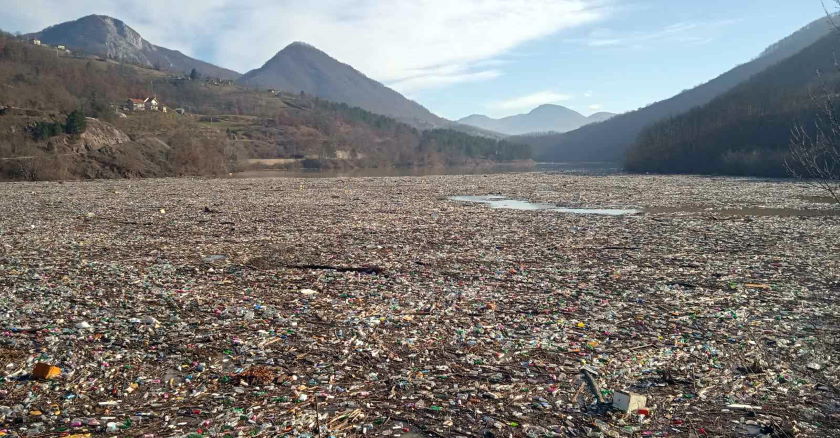 Pollution of the Lim River in Serbia