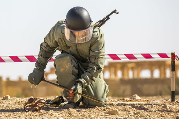 Demining in Syria