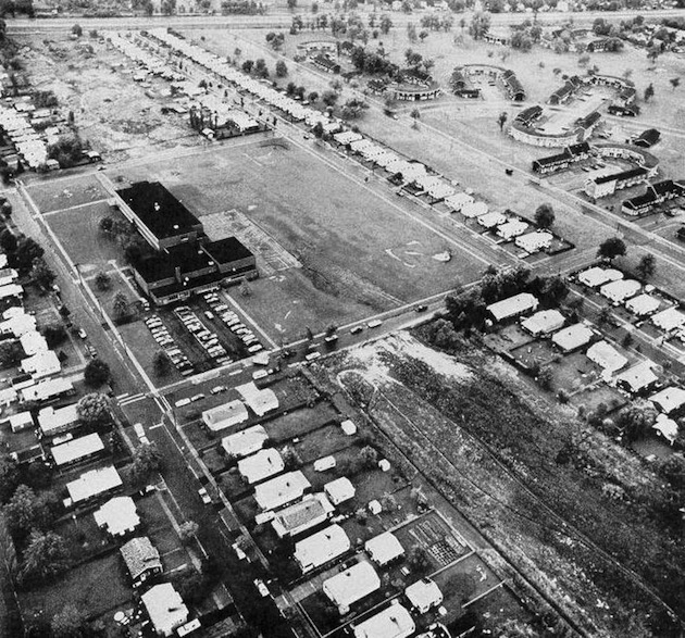 the Love Canal site in Niagara, New York