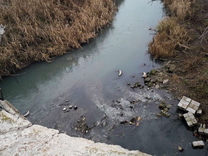 The Kalchik River turns into a swamp.