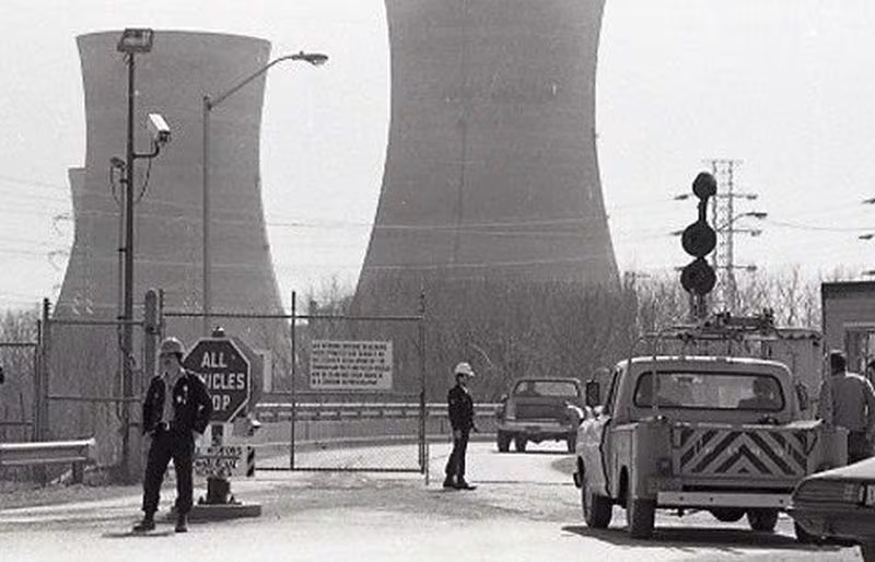 A cooling mechanism malfunctioned and a general emergency is called a Three Mile Island in Londonderry Twp., Dauphin County on March 28, 1979.