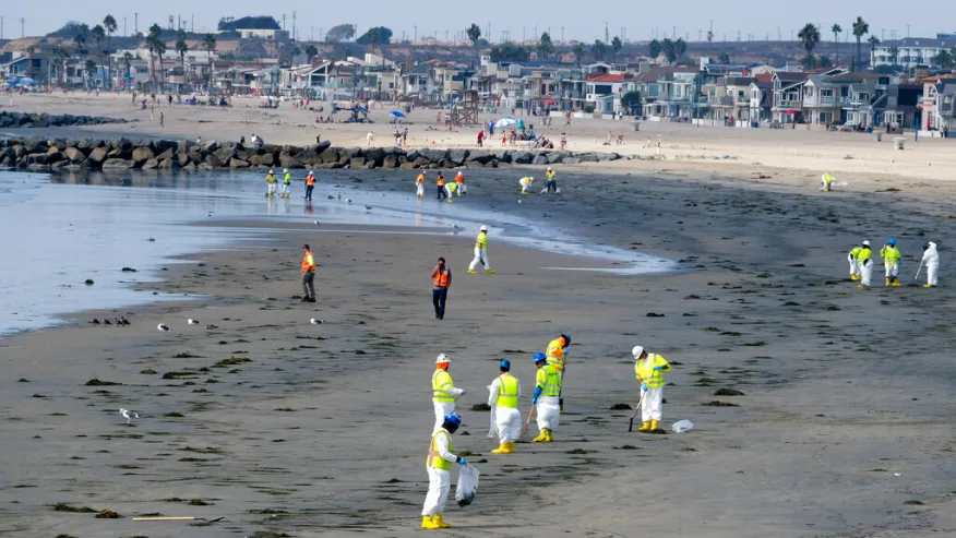 2021 Orange County oil spill
