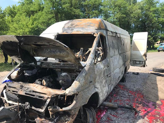 car accident in Zbarzhevka, Vinnytsia region