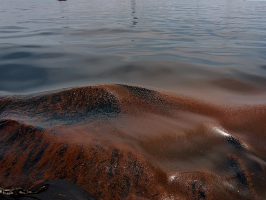 Environmental consequences of the shelling of the Dniprovskaya HPP: half a ton of oil products got into the Dnipro