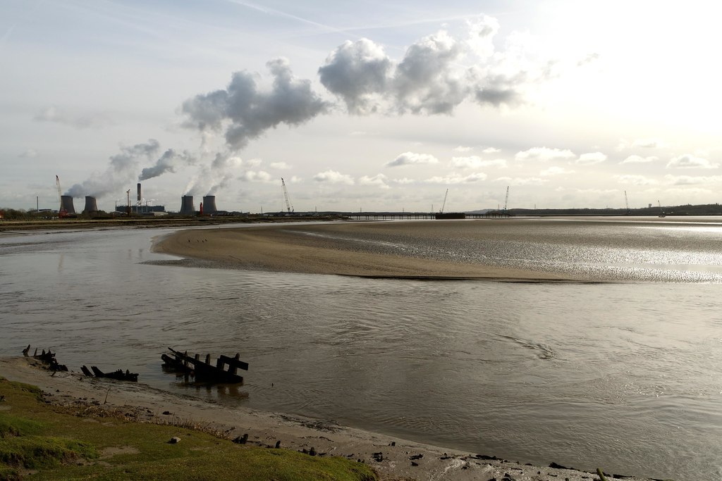 A large amount of industrial waste was simply dumped directly into the Mersey