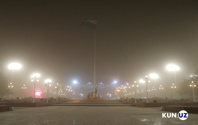 Dust storms hit Uzbekistan