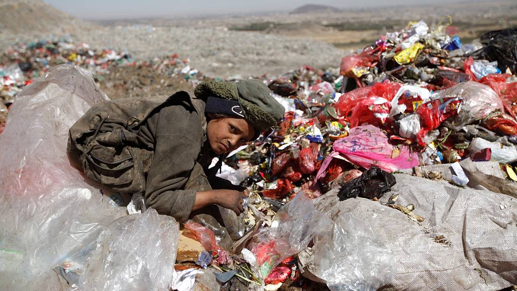 Medical waste crisis in Sanaa, Yemen