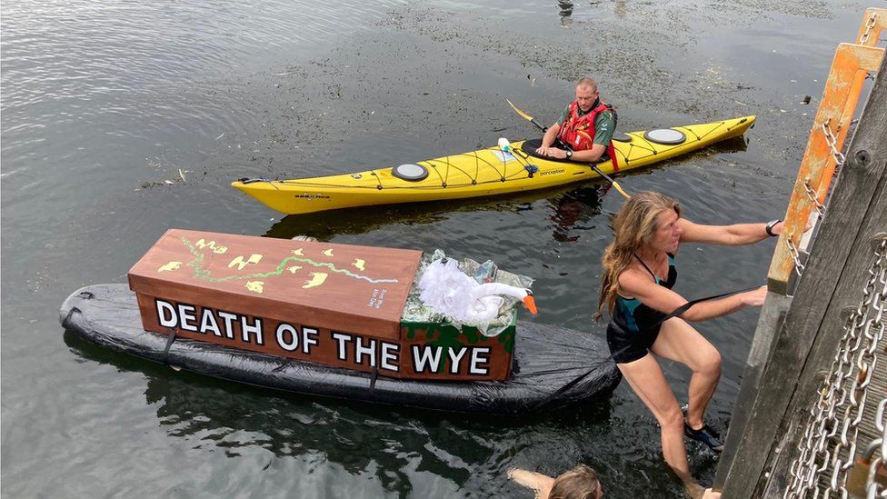 Concerns over pollution in Wales' rivers