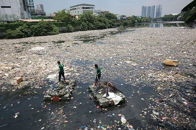 The Pasig River in the Philippines were identified as among the top 50 polluting rivers in the world.