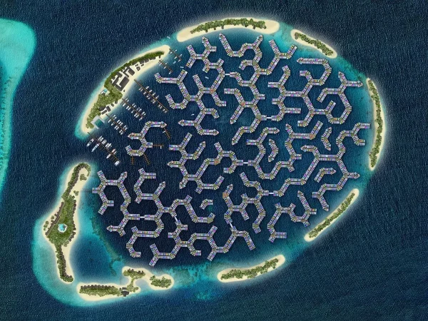 Sea level rise around the Maldives