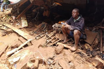 Many homes in Yaoundé were washed away in a torrent of water and mud.