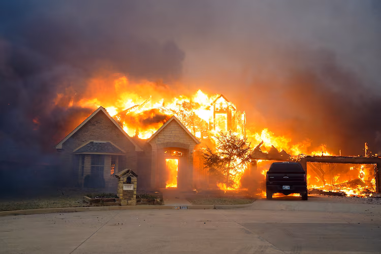 Wildfires in Oklahoma, US