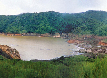 Environmental disaster at Lake Nyos in Cameroon