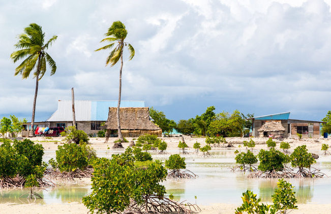 Kiribati risks becoming the first country to lose its land territory