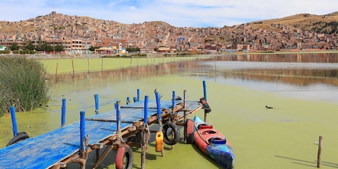 Pollution of Lake Titicaca, Peru