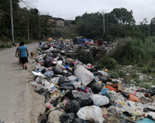 Communal trash disposal locations, commonly known as “pataconcitos”