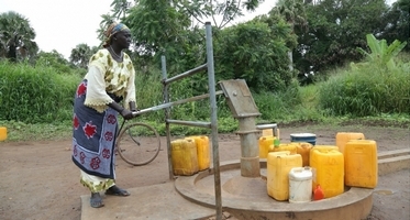 The borehole has changed Ms. Lavik and her family lives. Now she has enough time to focus on her day job and farming activities.